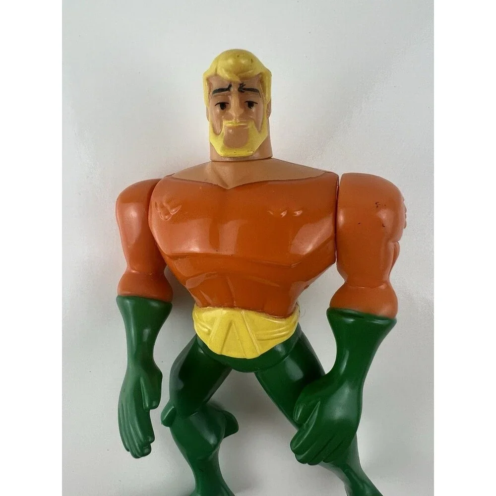 Aquaman Batman The Brave and the Bold McDonalds Happy Meal 2010 Cake Topper Toy